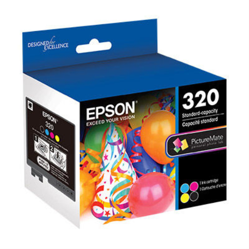 Cartouche d'encre couleur et noire originale Epson T320