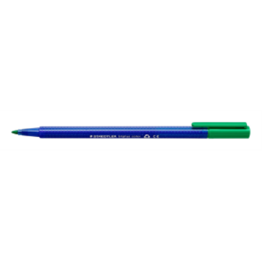 Feutre pointe fine triang. col. 1 mm Vert