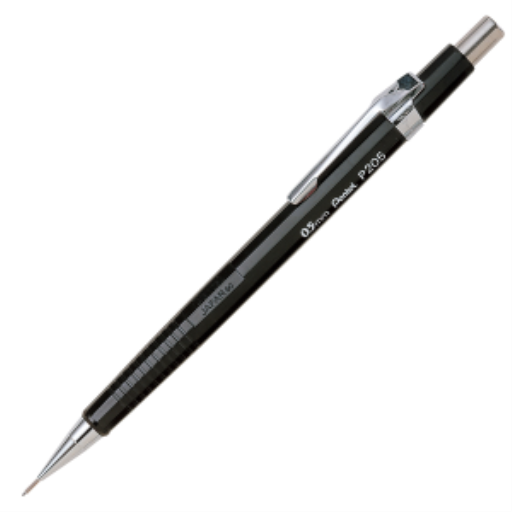 Crayon porte-mine P200 (0,5 mm) corps noir