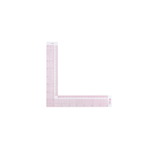 L-Square, Inch/Metric, 17cm / 8Ӄquerre en L, 17cm/ 8 po