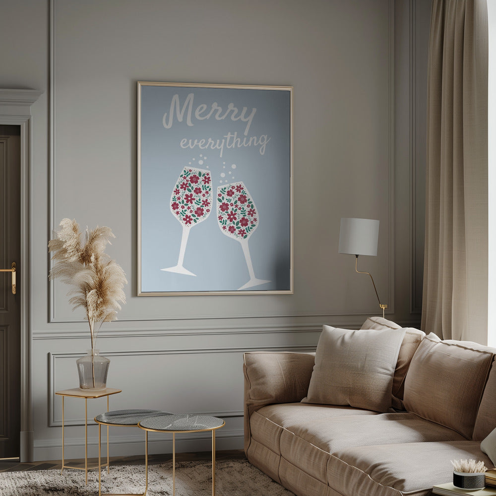 Impression sur toile Joyeux Tout