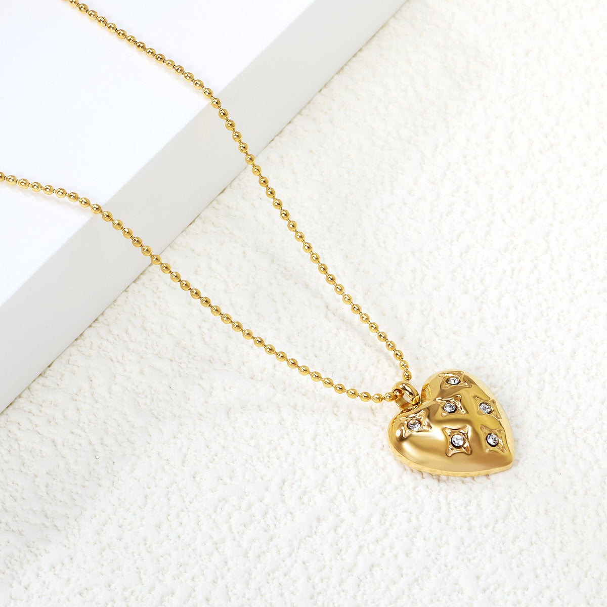 Collier Cœur Radiant en Diamants