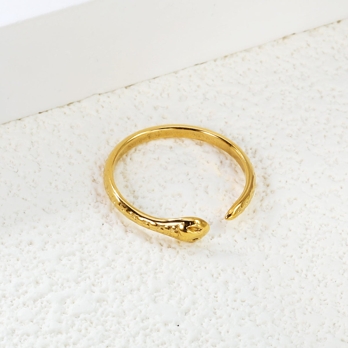 Bague Déclaration Étreinte Serpent