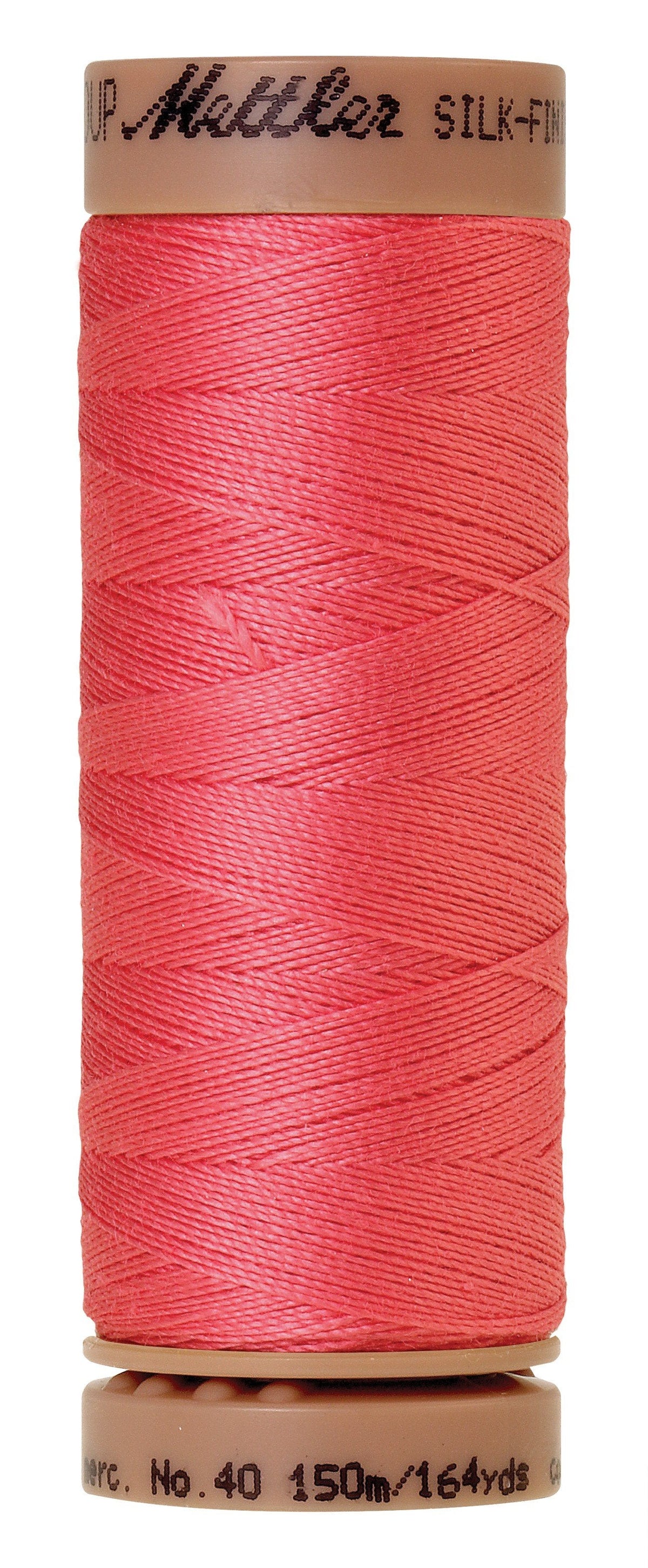 Fil de coton mercerisé Mettler Silk-Finish 40 wt, 150 m, couleur Kaki