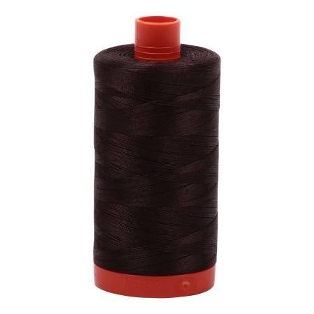 Fil Aurifil #5024 Brun foncé uni