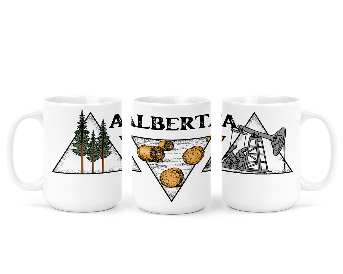 Mug en céramique Alberta Triangle | Mug Alberta
