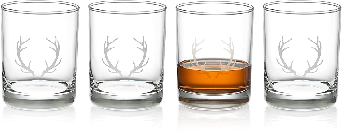 Luminarc Rustic Old Fashioned – Lot de 4 verres – 39,5 cl