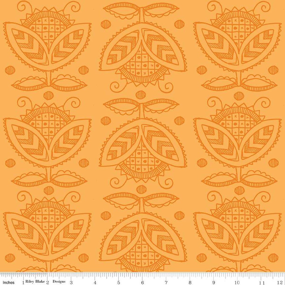 Riley Blake - Costume Maker's Acte II - Chardon Orange - C16015-ORANGE