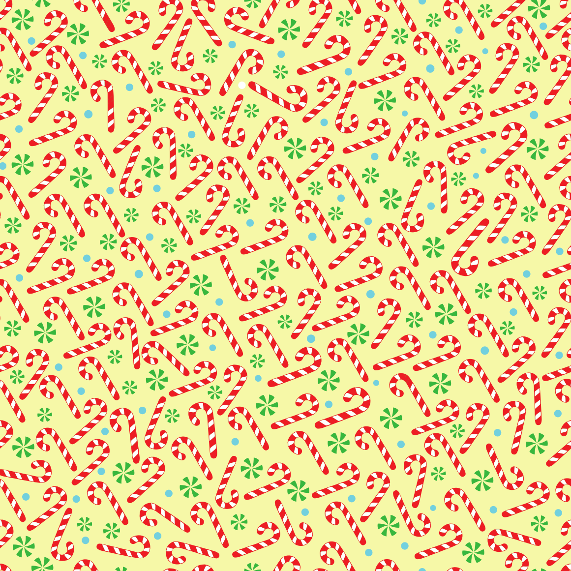 Craft HTV Christmas Candy Canes Pattern 1