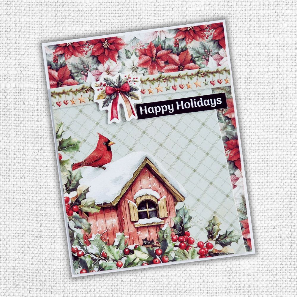 Collection de papiers 6x6 La ferme aux sapins de Noël 35250