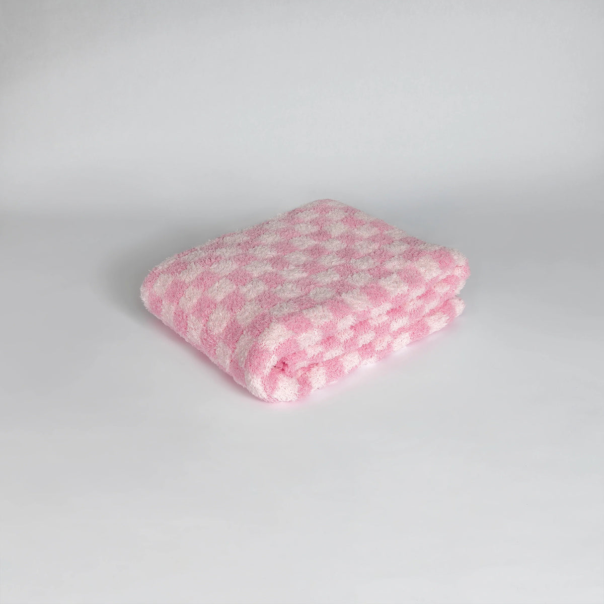 Couverture pour tout-petit à carreaux imprimés Cotton Candy