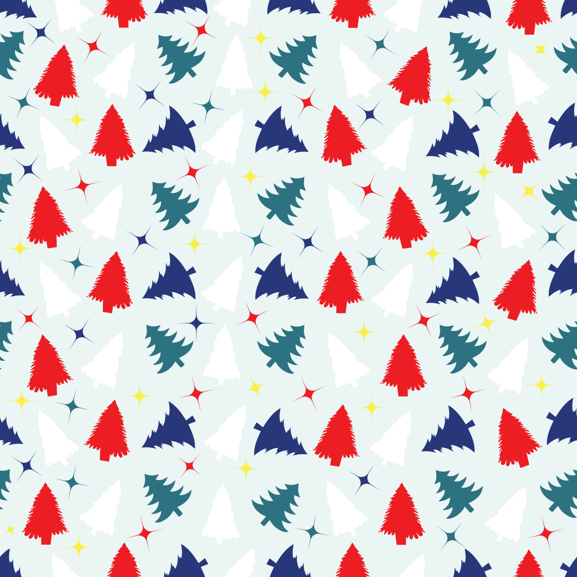 HTV artisanat Motifs sapins de Noël 2