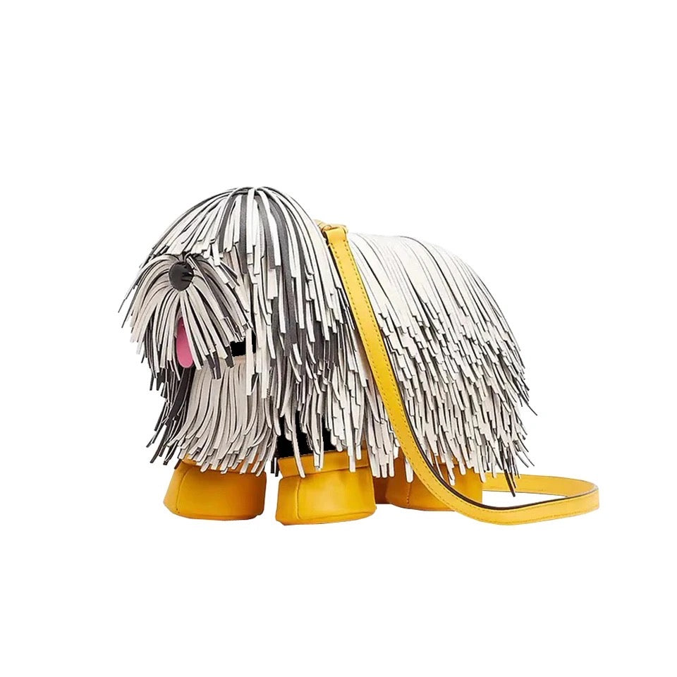 Sac à main en forme de chien | Sac pour chien Komondor pour les humains