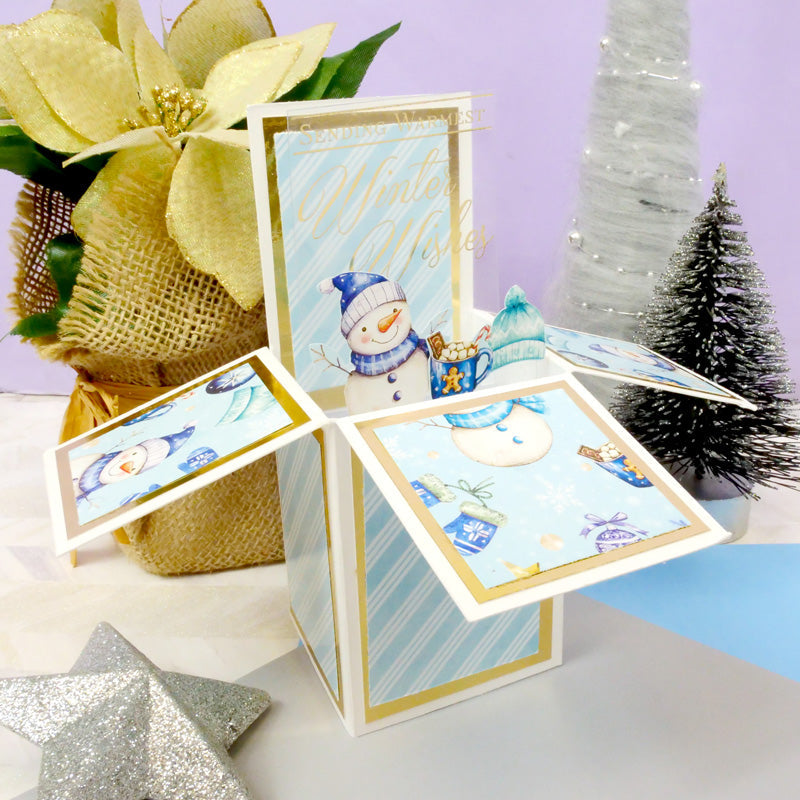 Blocs de papier Duo Design - Mignons de Noël & Rayures Colorées