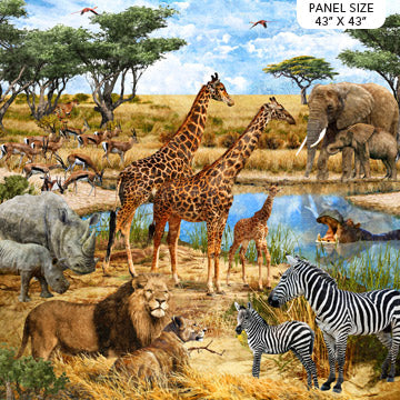 Panneau Stonehenge de la Savane