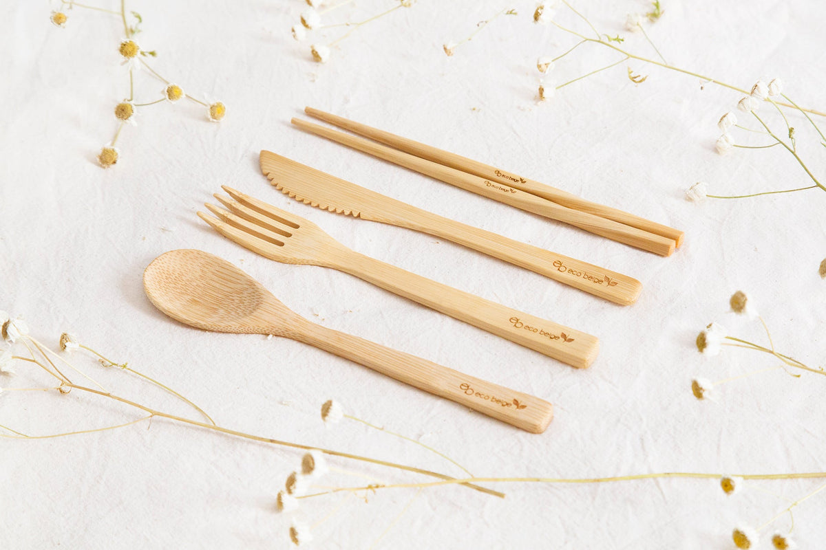 Cuillère en bambou naturel