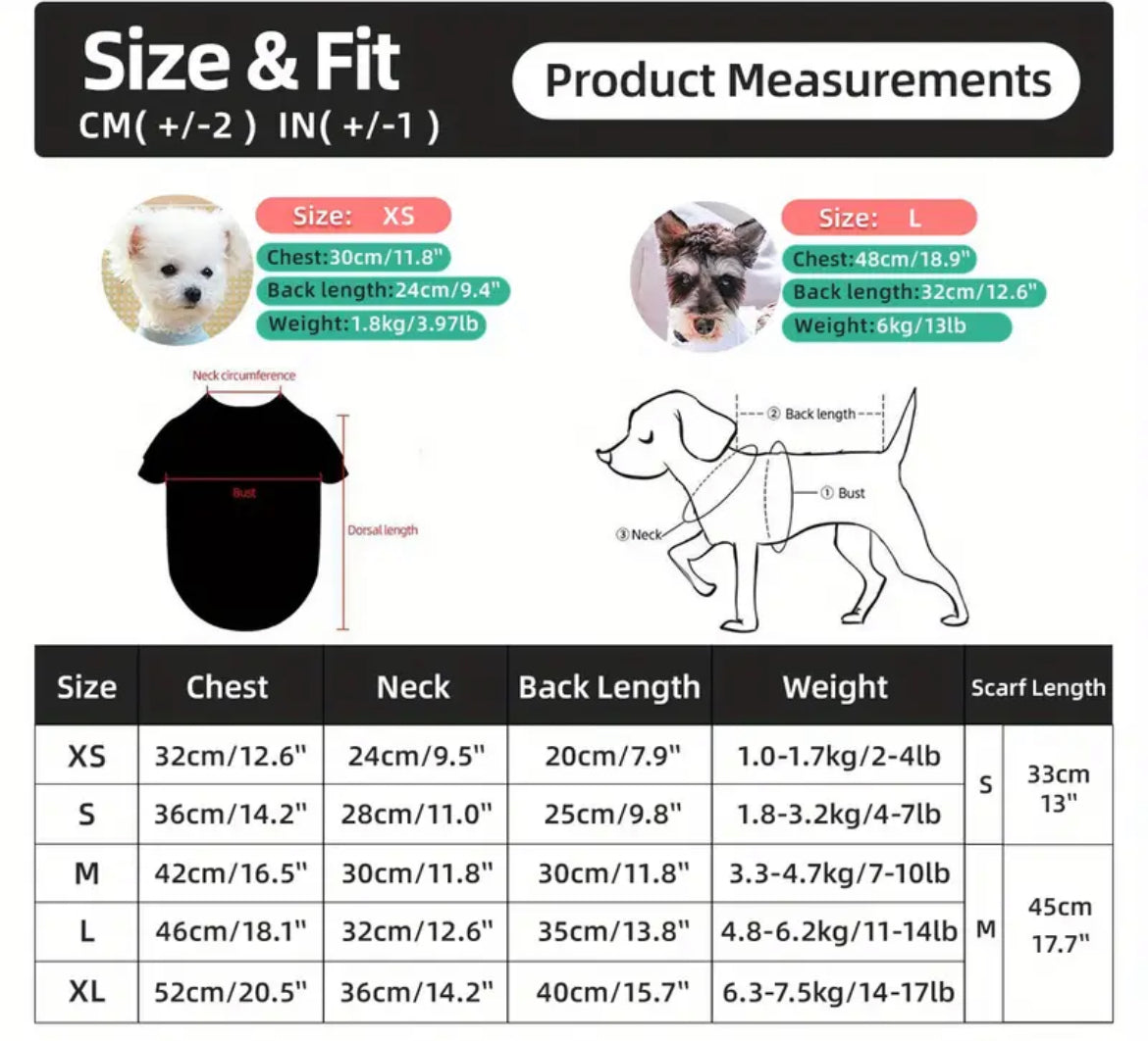 Robe Pawrock – Robe pour chien avec nœud