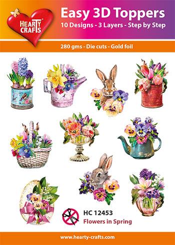 Décorations 3D faciles - Fleurs printanières