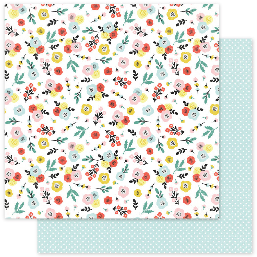 Bloc de papier Happy Moments Basics C 30,5 x 30,5 cm (lot de 12) 34974