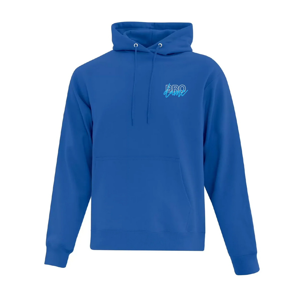 Sweat à capuche "Brodame" brodé en cursif