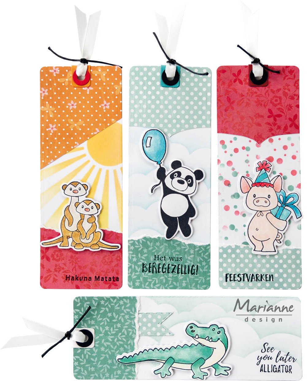 Clear Stamps Eline's Animals - Textes