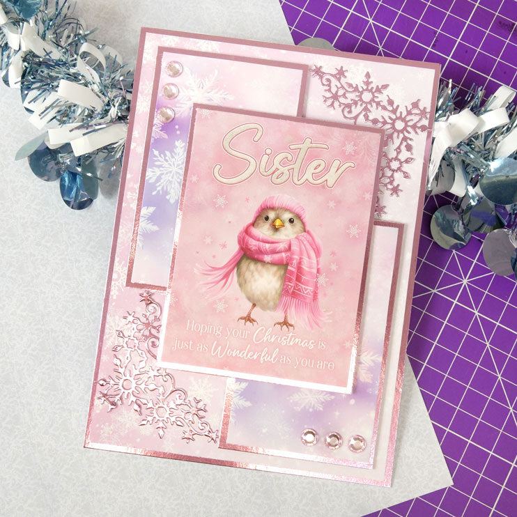 Dites-le avec style en couleur - Vœux de Noël pour elle