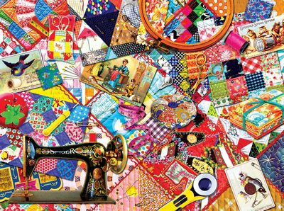 Sunsout - Quilting - 1000 pc Puzzle