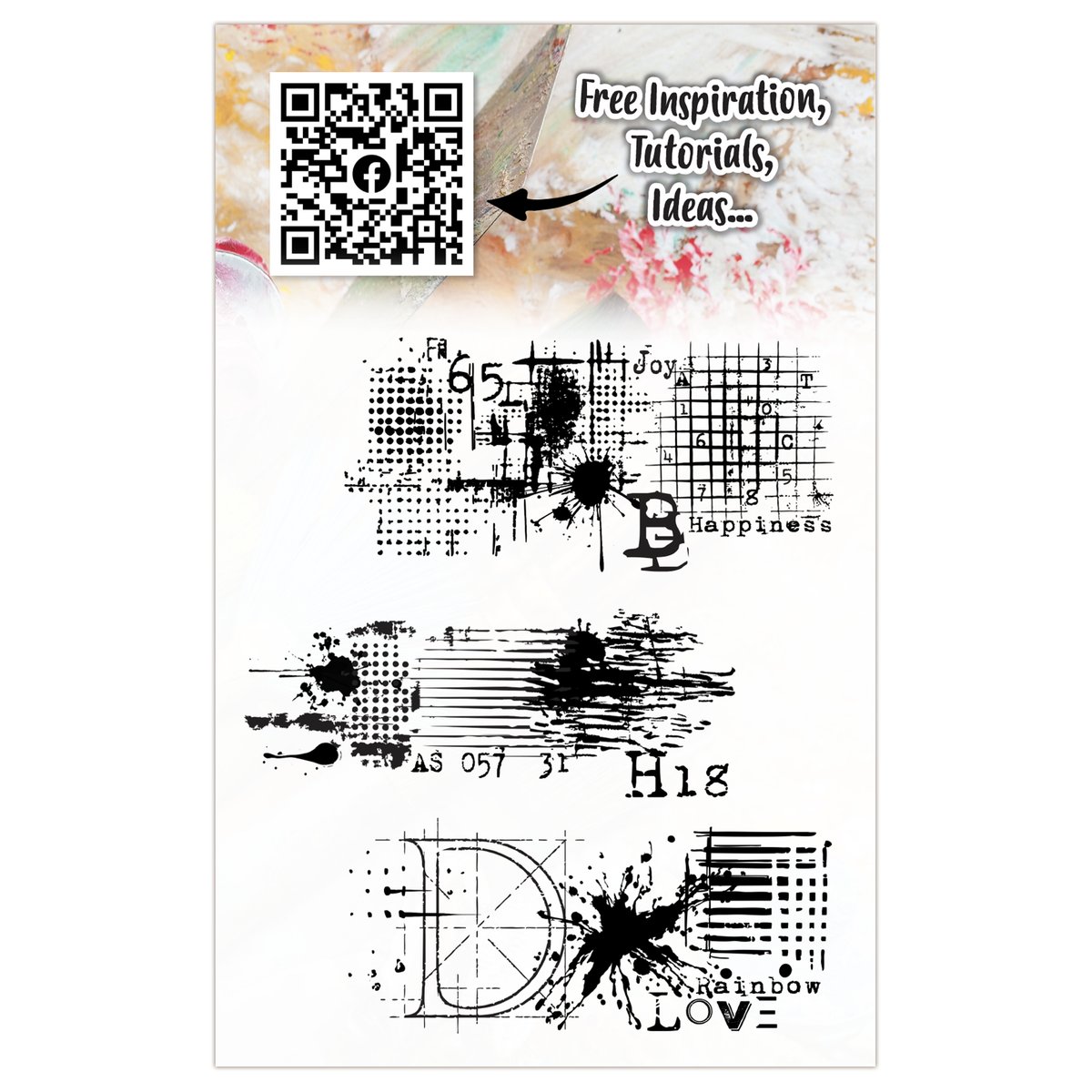 AALL and Create - A7 Stamp Set - Dynamics
