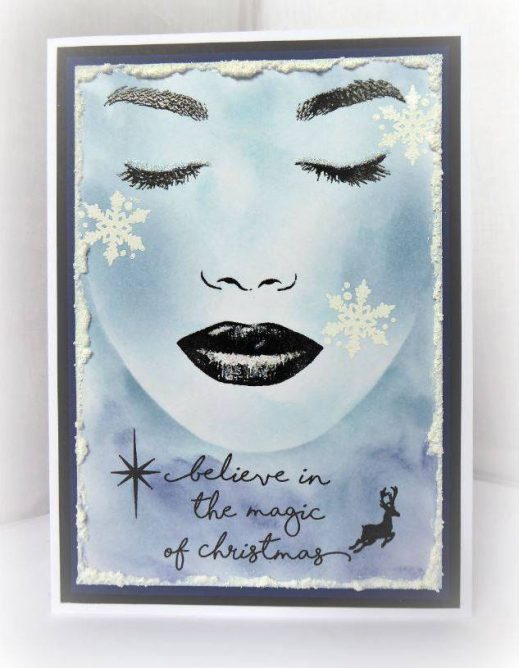 Visible Image Go To Christmas Words - Set de tampons A6