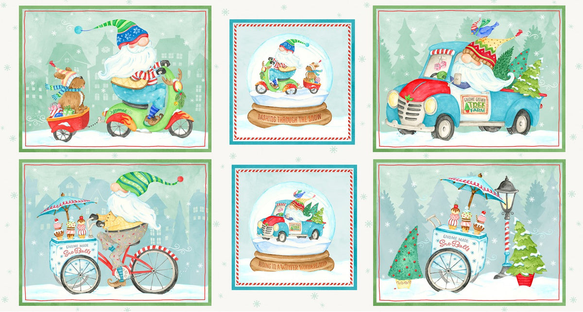 Le Pays des Merveilles Hivernal de Wheeling - Panneau des Gnomes