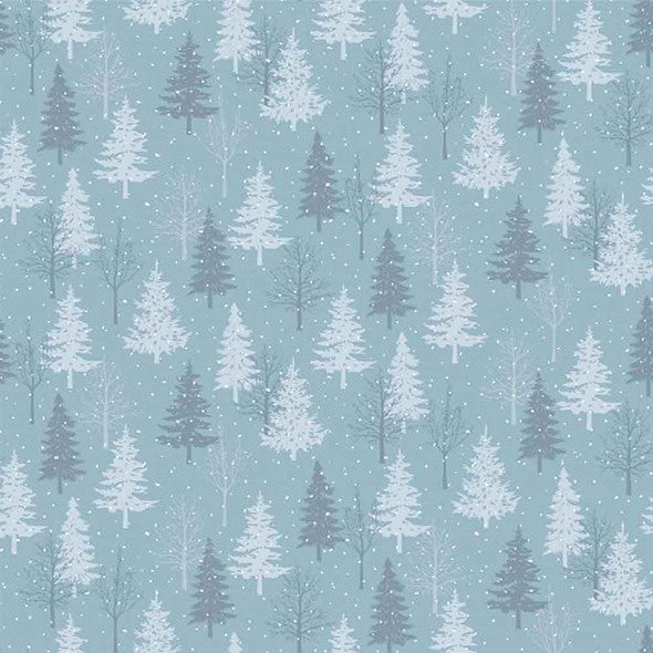 Winter Moon par Susan Wheeler - Forêt