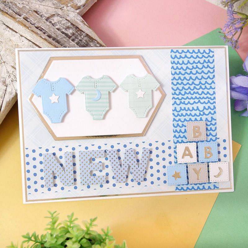 Blocs de papier Duo Design - Rayures esquissées et Points délicats