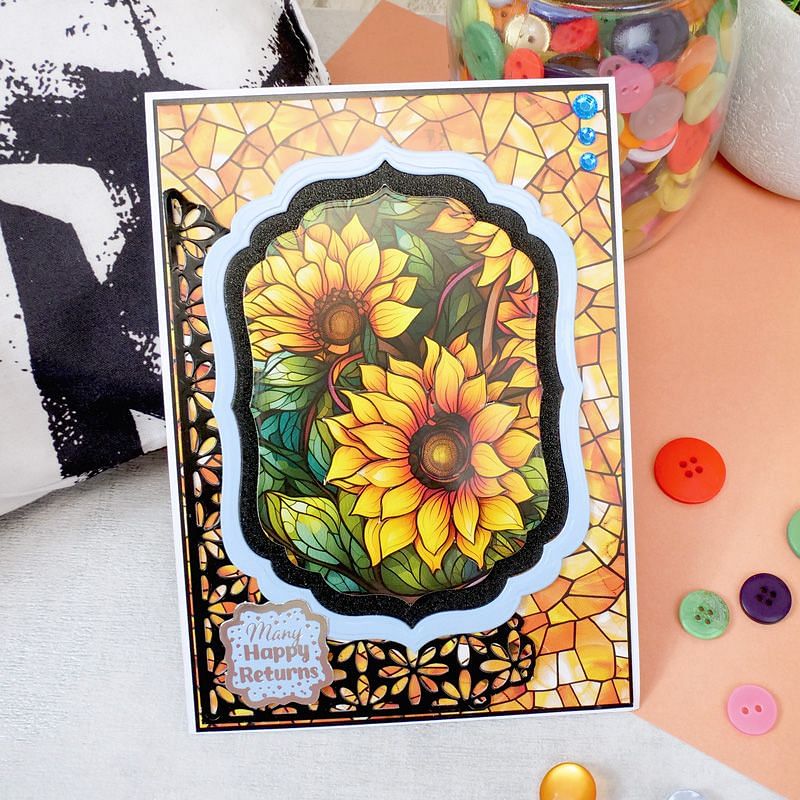 Blocs de papier Duo Design – Vitrail et Verre craquelé
