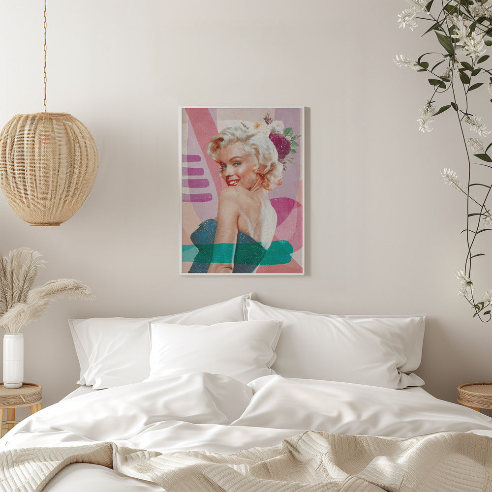 Décor mural : Marilyn est de retour