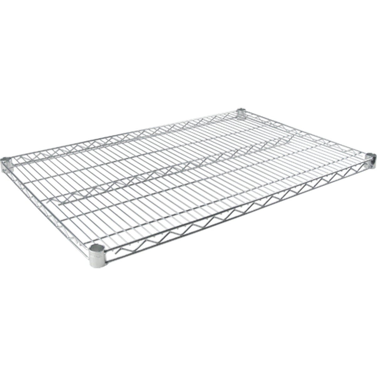 Tablette métallique chromée standard