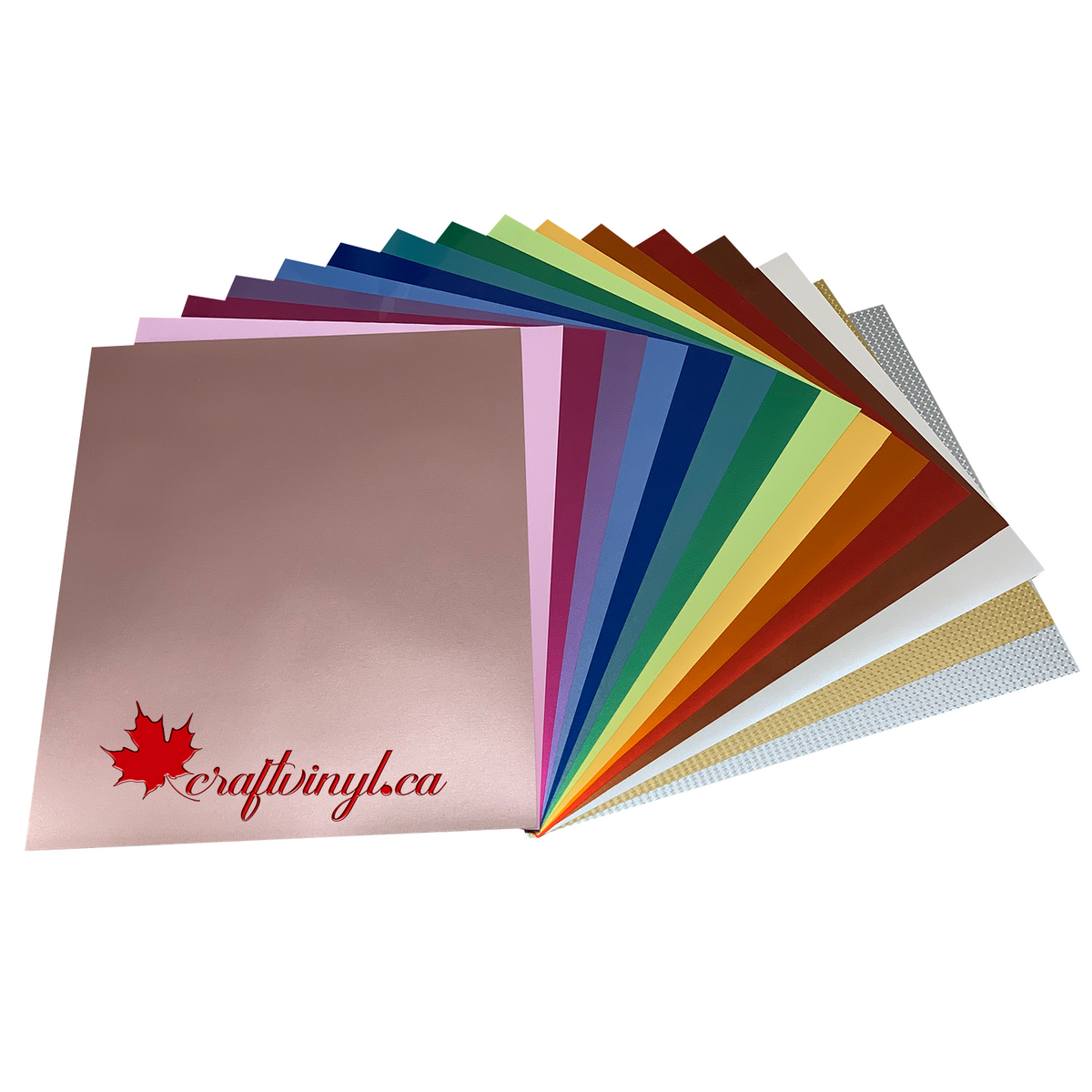 Ensemble de 16 feuilles de vinyle thermocollant Siser Easyweed Electric, 38,1 x 30,5 cm
