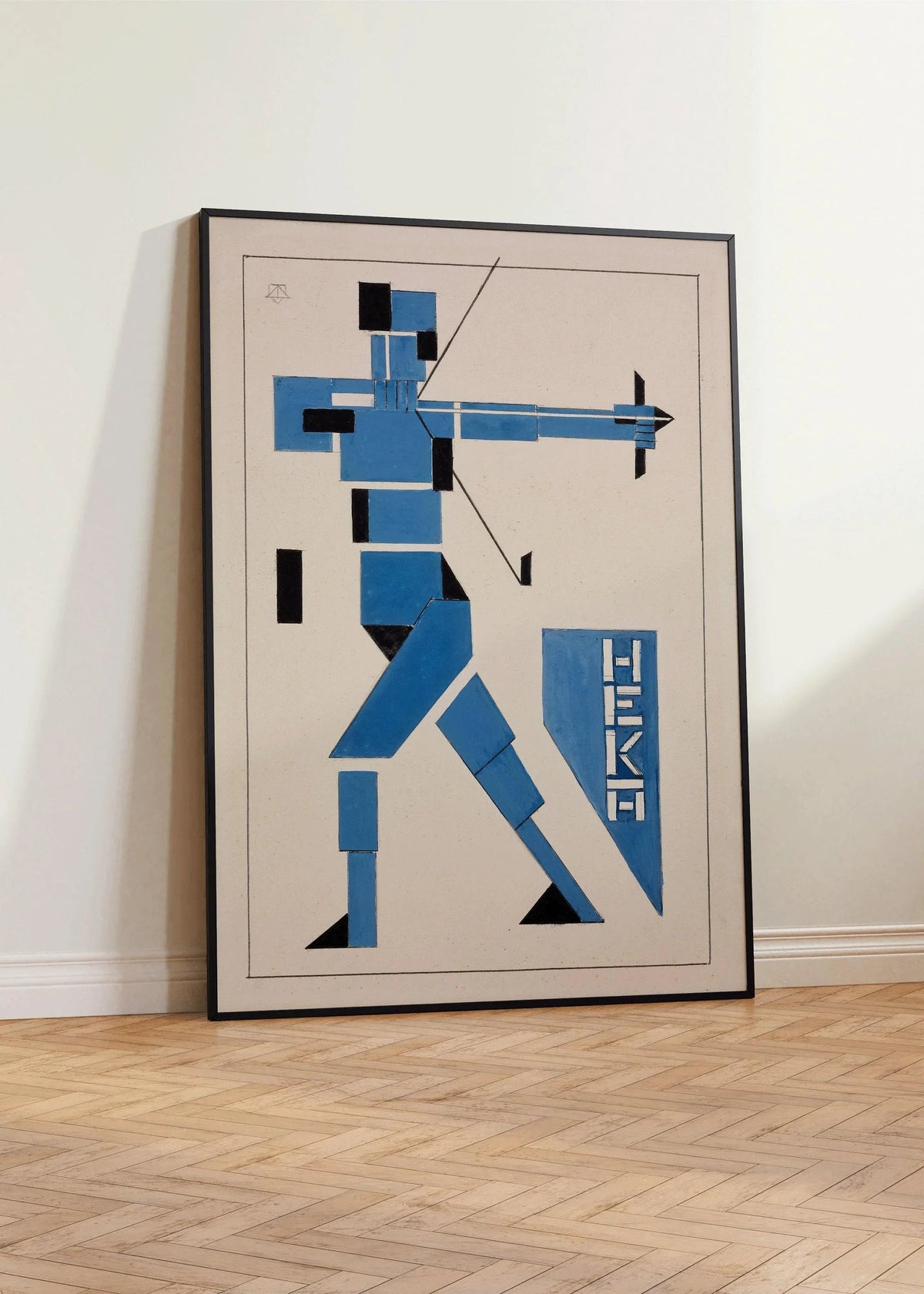 Impression Bauhaus Theo van Doesburg : Art Giclée Mid-Century Modern