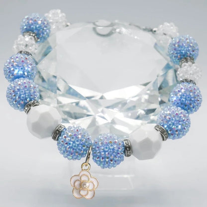 Collier pour chien en perles émaillées | Bijou accessoire