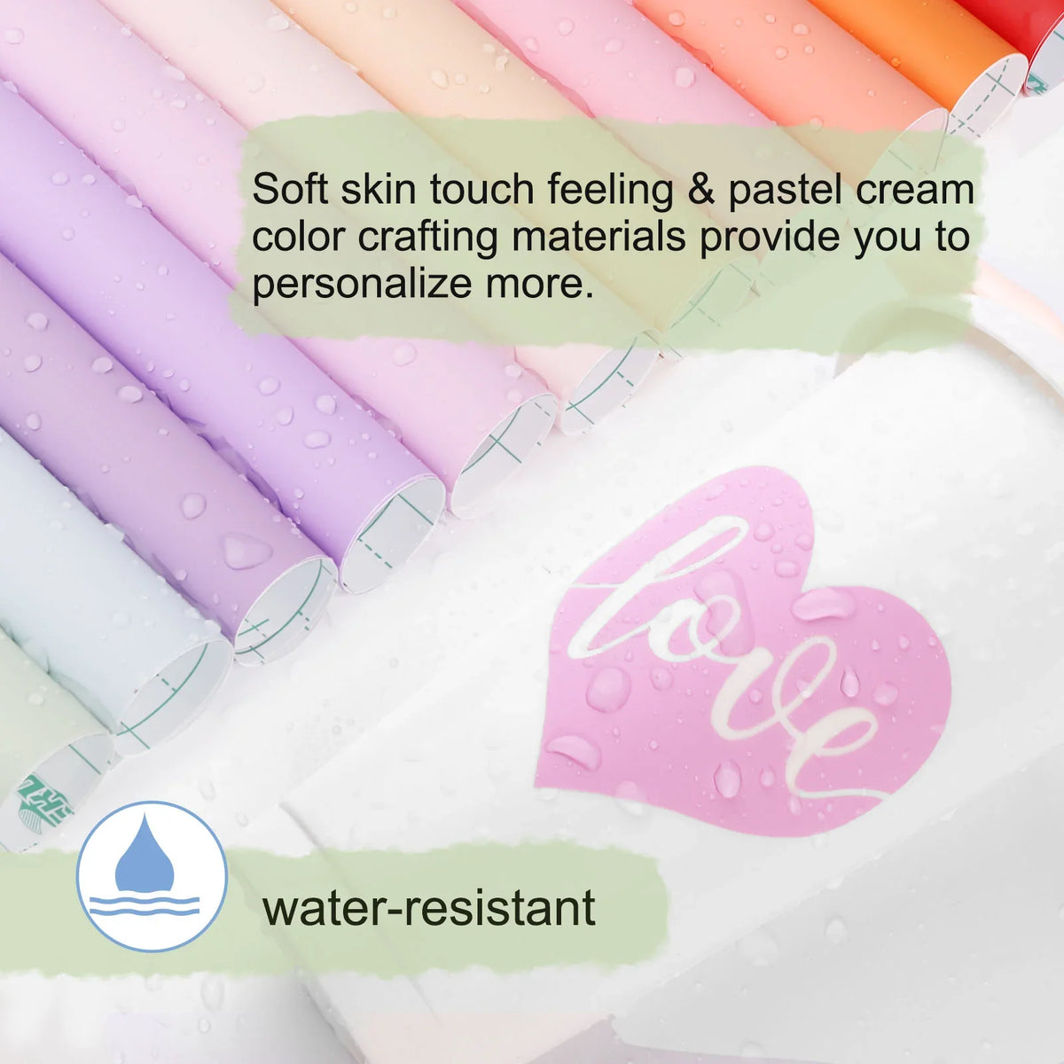 TeckWrap Matte Adhesive Vinyl - Sweet Pink | Ideal for Art Projects, Decals, and More!