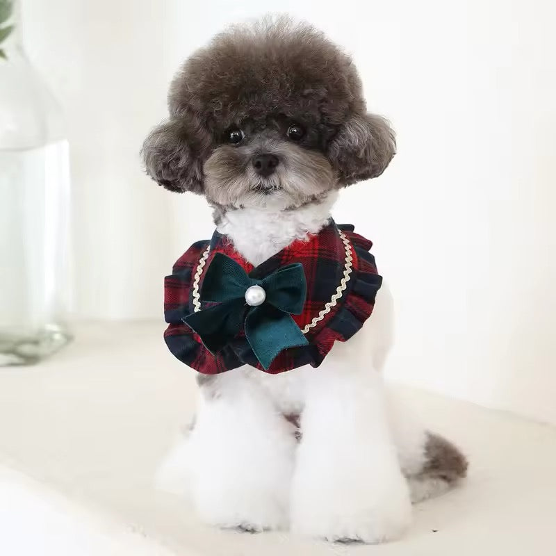 Bandana de Noël pour animaux de compagnie – Accessoire de fête pour animaux
