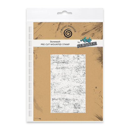 Set de tampons en caoutchouc prédécoupés Stonewash par Andy Skinner