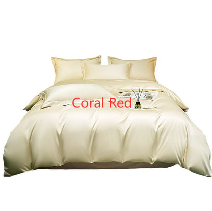 Egyptian Long‑Staple Satin Fabric Cotton Sheet – Luxury, Breathability &amp; Timeless Comfort