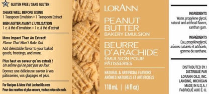 Peanut Butter Bakery Emulsion (Peanut Free) - 16 oz. 1 Gallon, 5 Gallons - Bakery Emulsions Canada - Ships Free Within Canada on Orders Above CAD $199