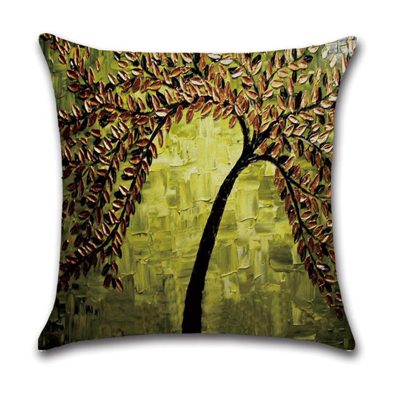 Nature Landscape Throw Pillow Cover – American Country Style Home Décor