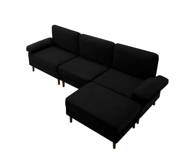 Canapé d'angle modulable Harrison 259 cm