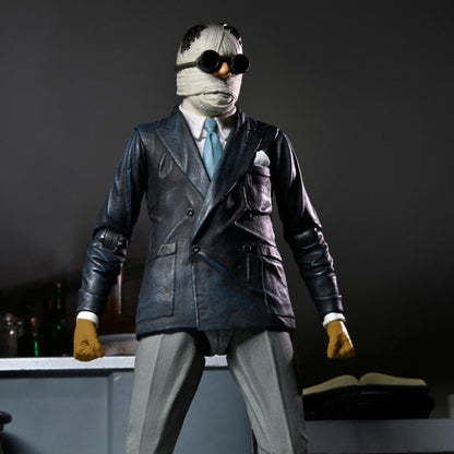 Neca - Universal Monsters - Figurine articulée échelle 7" - L'Homme Invisible Ultime