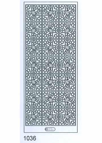 Autocollants décoratifs - Papillons carrés