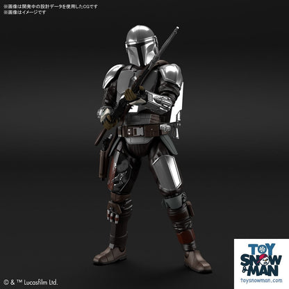 Bandai Star Wars 1/12 THE MANDALORIAN (BESKAR ARMOR) SILVER COATING Ver Model Kit
