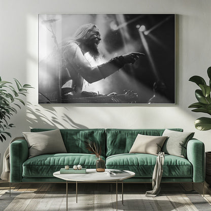 Voici à quoi tu ressembles, gamin - Impression sur toile musicale en poster