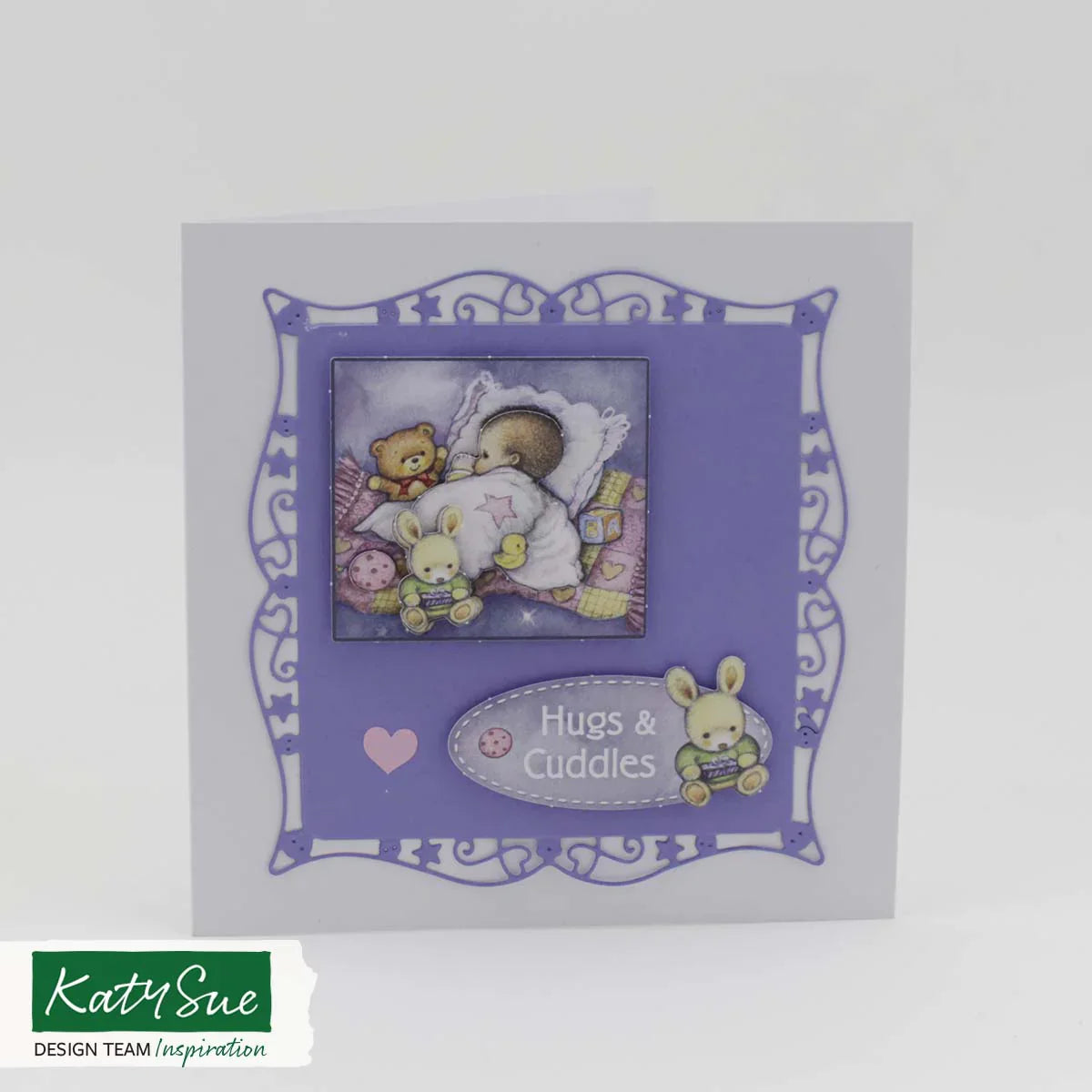 Découpage prédécoupé – Bébé Fille avec Lune (Paquet de 3)